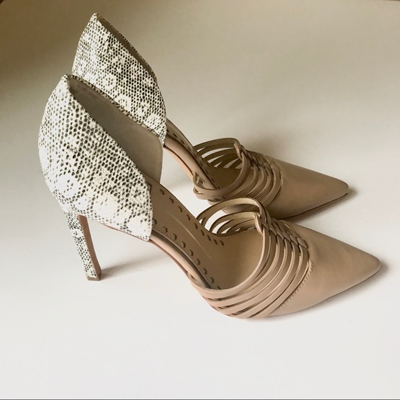 NWOB Dolce Vita Kisa Leather Pointed Toe D'orsay - Picture 3 of 6